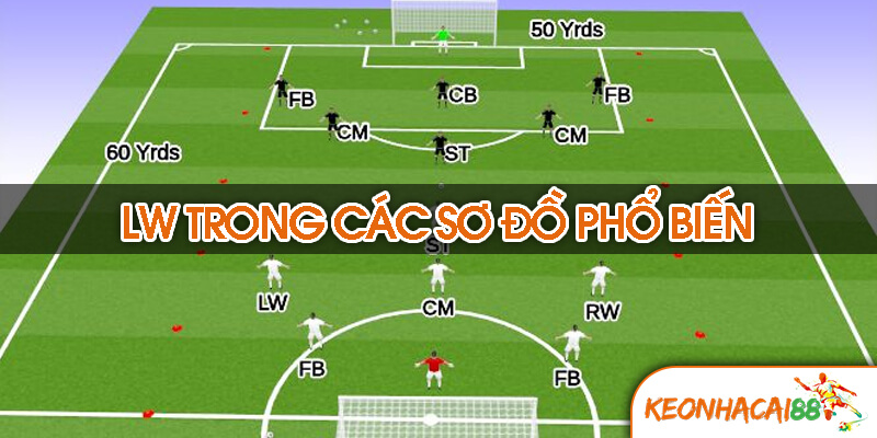 lw trong bong da2 LW trong các sơ đồ phổ biến