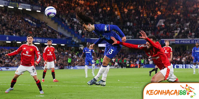 Chelsea trong trận vs Man United