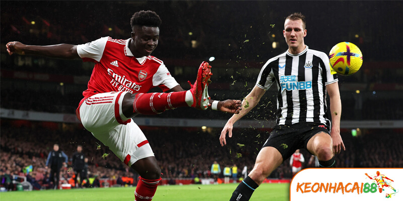Phân tích dữ liệu sâu 2 đội Newcastle vs Arsenal